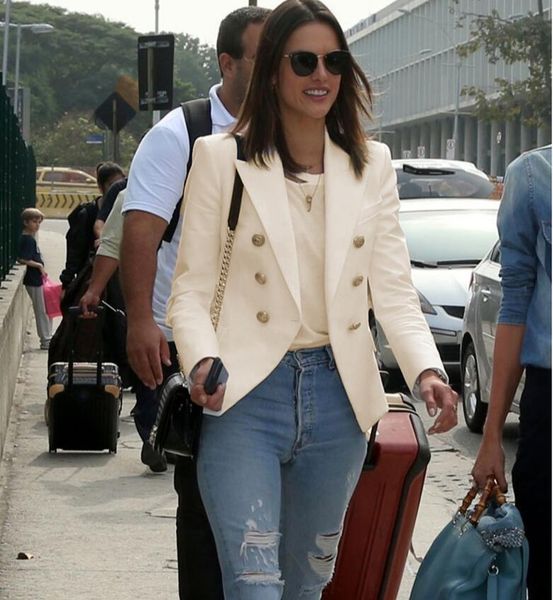 2022 autumn/winter new women's suit jacket metal lion button double breasted small suit, Black;brown
2022 autumn/winter new women's suit jacket metal lion button double breasted small suit, Black;brown