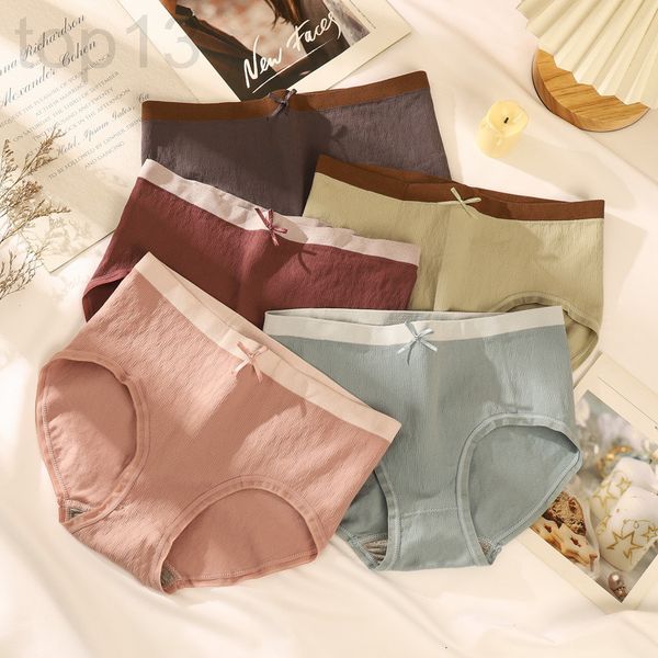 women's panties designer underwear women's pure cotton crotch graphene breathable color matching medium waist girls summer thin gi, Black;pink
women's panties designer underwear women's pure cotton crotch graphene breathable color matching medium waist girls summer thin gi, Black;pink