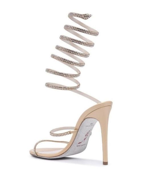 cleo rene caovilla open toe sandals crystal embellished spiral cleam wrap around sandals twining rhinestone sandal women quality, Black
cleo rene caovilla open toe sandals crystal embellished spiral cleam wrap around sandals twining rhinestone sandal women quality, Black