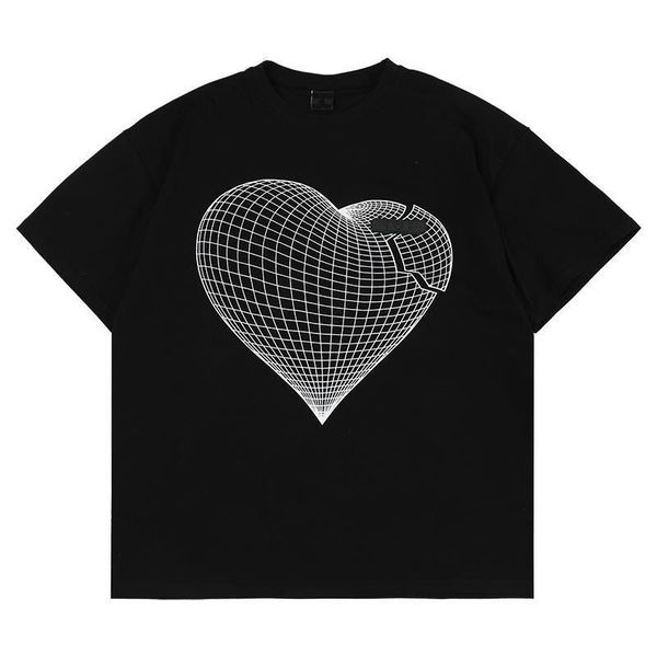 2021 summer men women t shirt tshirts good heart print short sleeve t-shirt men's fashion oversized streetwear loose fit cotton big siz, White
2021 summer men women t shirt tshirts good heart print short sleeve t-shirt men's fashion oversized streetwear loose fit cotton big siz, White