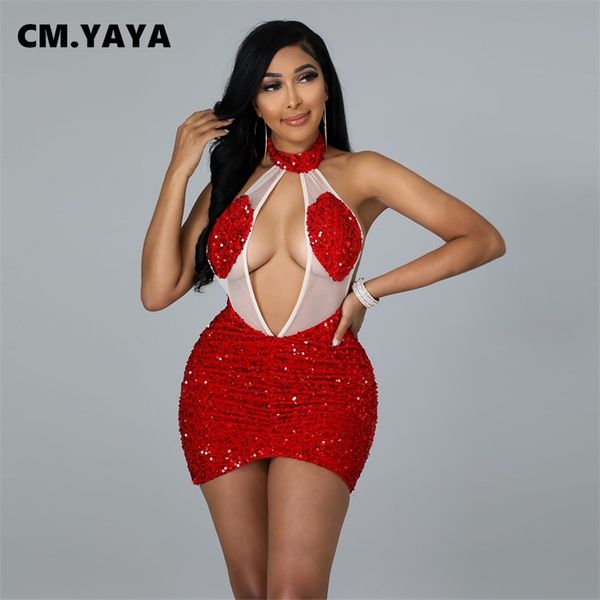 cm.yaya women sequins mesh see though cut out backless halter neck midi dress night party bodycon ruched tie up dresses 220516, Black;gray
cm.yaya women sequins mesh see though cut out backless halter neck midi dress night party bodycon ruched tie up dresses 220516, Black;gray