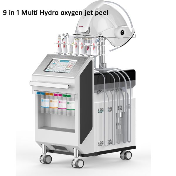 11 in 1 hydro dermabrasion aqua facial water oxygen jet peel led pdt mask bio galvanic high polymer hammer spa skincare machine, Black;white
11 in 1 hydro dermabrasion aqua facial water oxygen jet peel led pdt mask bio galvanic high polymer hammer spa skincare machine, Black;white