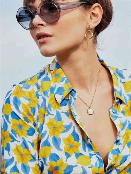 women's polos korean early spring long sleeved silk cotton printed shirt, White
women's polos korean early spring long sleeved silk cotton printed shirt, White