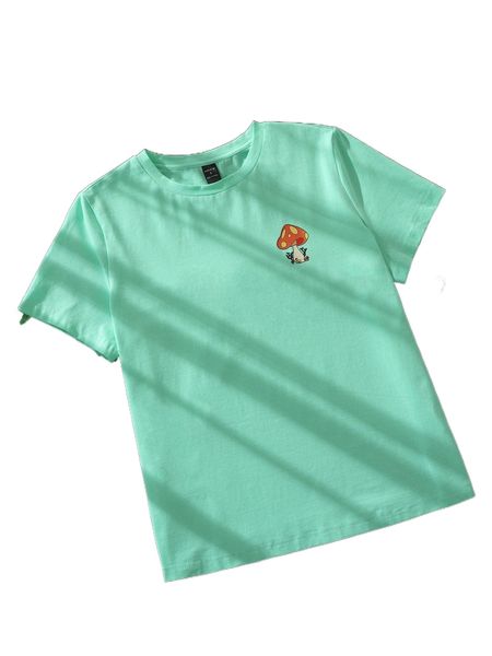 x itzelspixels cartoon mushroom print tee o9ns#, White
x itzelspixels cartoon mushroom print tee o9ns#, White