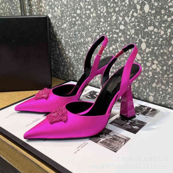 sandals fairy style sandals, sunflower water diamond buckle high heels, pointed wine cup and satin hollow women's shoes izf7, Black
sandals fairy style sandals, sunflower water diamond buckle high heels, pointed wine cup and satin hollow women's shoes izf7, Black