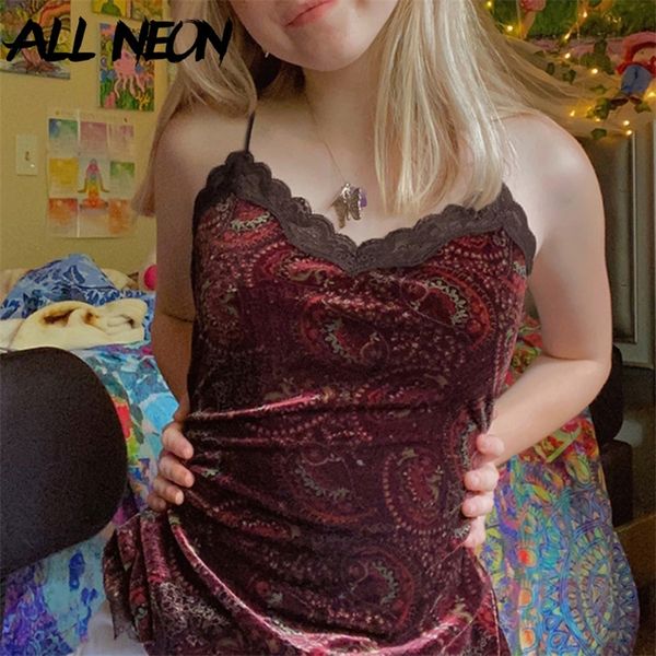 allneon 90s vintage streetwear lace trim printing velours y2k retro backless strap cami partywear red 220519, White
allneon 90s vintage streetwear lace trim printing velours y2k retro backless strap cami partywear red 220519, White