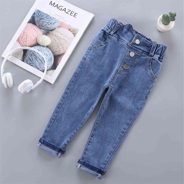 jeans girl solid color girl's jeans spring autumn jeans for kids casual style children's clothing 210412, Blue
jeans girl solid color girl's jeans spring autumn jeans for kids casual style children's clothing 210412, Blue