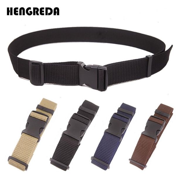 military nylon belt army men combat waist with plastic plugging buckle tactical adjustable outdoor for training, Black;brown
military nylon belt army men combat waist with plastic plugging buckle tactical adjustable outdoor for training, Black;brown