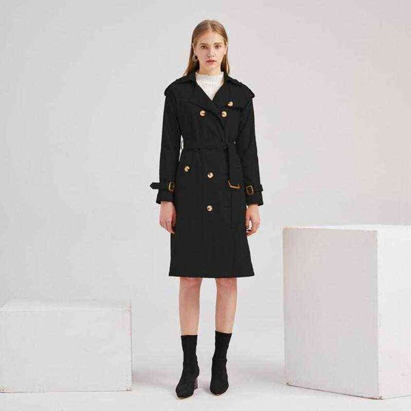 women's trench coats spring fashion women coat long windbreaker trend double-breasted slim trenchwomen's t220809, Tan;black
women's trench coats spring fashion women coat long windbreaker trend double-breasted slim trenchwomen's t220809, Tan;black