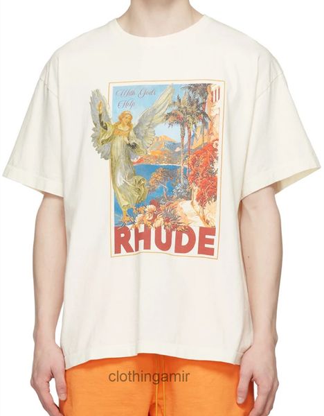 2022 mens fashion t shirt designer tshirts brand rhude angel hd printed short sleeve t-shirt men women quei, White;black
2022 mens fashion t shirt designer tshirts brand rhude angel hd printed short sleeve t-shirt men women quei, White;black