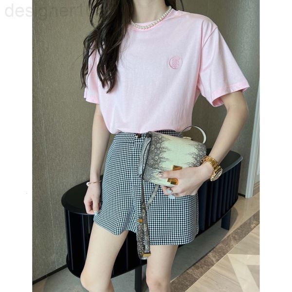 women's t-shirt designer 22ss spring and summer new thous bird check shorts classic a-cut, visual thin long legs, with any style itjf, White
women's t-shirt designer 22ss spring and summer new thous bird check shorts classic a-cut, visual thin long legs, with any style itjf, White