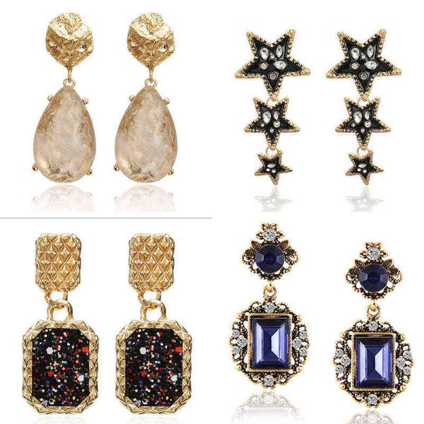 tiktok red european and charm american dangle personalized hollow out female earrings fashion high-grade elegant temperament geometric earri, Golden
tiktok red european and charm american dangle personalized hollow out female earrings fashion high-grade elegant temperament geometric earri, Golden