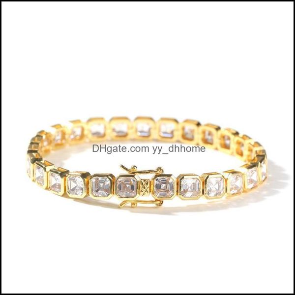 link chain bracelets jewelry luxury design square cubic zirconia tennis iced out crystal wedding bracelet for women men drop delivery 2021, Black
link chain bracelets jewelry luxury design square cubic zirconia tennis iced out crystal wedding bracelet for women men drop delivery 2021, Black