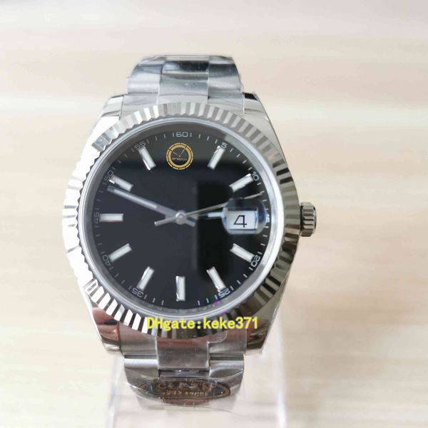 super version clean men watch 126334 41mm black dial stainless 904l oyster border eta 3235 movement mechanical automatic mens watches wristw, Slivery;brown
super version clean men watch 126334 41mm black dial stainless 904l oyster border eta 3235 movement mechanical automatic mens watches wristw, Slivery;brown