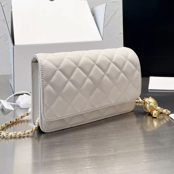 ladies luxury woc flap bag gold crush ball caviar calfskin classic quilted metal hardware chain one shoulder crossbody designer coin purse m
ladies luxury woc flap bag gold crush ball caviar calfskin classic quilted metal hardware chain one shoulder crossbody designer coin purse m