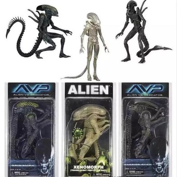 neca aliens vs predator avp series grid alien xenomorph translucent prototype suit warrior alien action figure model toy 18cm y200266q
neca aliens vs predator avp series grid alien xenomorph translucent prototype suit warrior alien action figure model toy 18cm y200266q