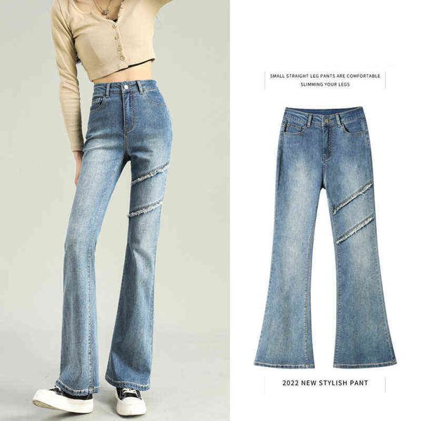 flare jeans retro high-waisted jeans women 2022 new autumn stretchy boyfriend fashion elastic flare denim trousers t220728, Blue
flare jeans retro high-waisted jeans women 2022 new autumn stretchy boyfriend fashion elastic flare denim trousers t220728, Blue