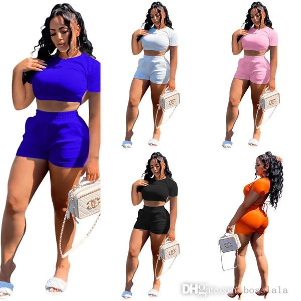 2022 designer womens cotton tracksuits short sleeve back hollow drawstring lace up shorts suit two piece set ladies clothes, Gray
2022 designer womens cotton tracksuits short sleeve back hollow drawstring lace up shorts suit two piece set ladies clothes, Gray
