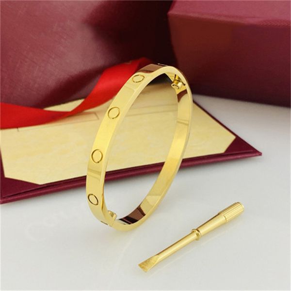 women cuffs bangle classic love screw bracelet designer bracelets luxury jewelry titanium steel alloy gold-plated craft colors silver/rose n, White
women cuffs bangle classic love screw bracelet designer bracelets luxury jewelry titanium steel alloy gold-plated craft colors silver/rose n, White