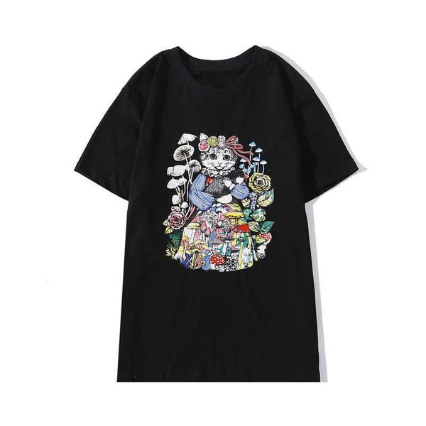 luxury men designer t shirt fashion cat printing short sleeve black white tee size s-xxl, Gray;blue
luxury men designer t shirt fashion cat printing short sleeve black white tee size s-xxl, Gray;blue
