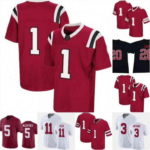 #5 christian mccaffrey college #18 tanner mckee #20 bryce love #84 benjamin yurosek #3 levani damuni #45 ricky miezan #21 kendall williamson, Black
#5 christian mccaffrey college #18 tanner mckee #20 bryce love #84 benjamin yurosek #3 levani damuni #45 ricky miezan #21 kendall williamson, Black