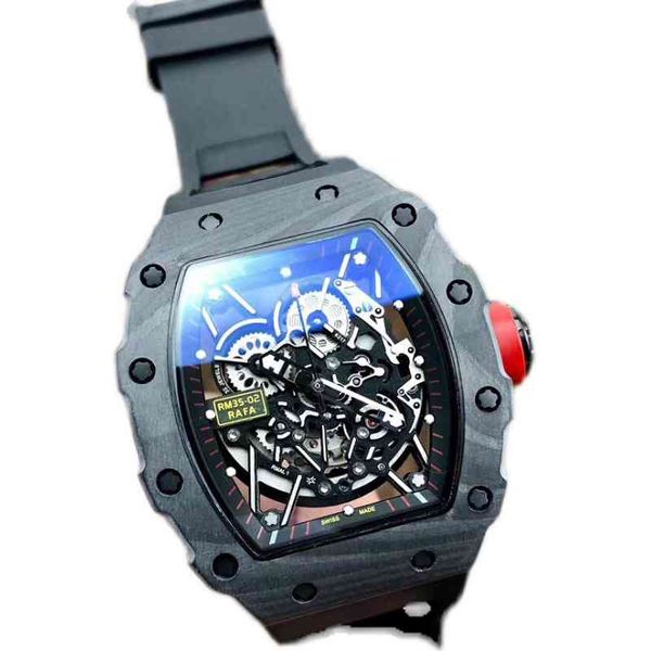 watches wristwatch luxury richa milles designer carbon fiber men's automatic mechanical watch hollowed out fashion tape light waterproo, Slivery;golden
watches wristwatch luxury richa milles designer carbon fiber men's automatic mechanical watch hollowed out fashion tape light waterproo, Slivery;golden