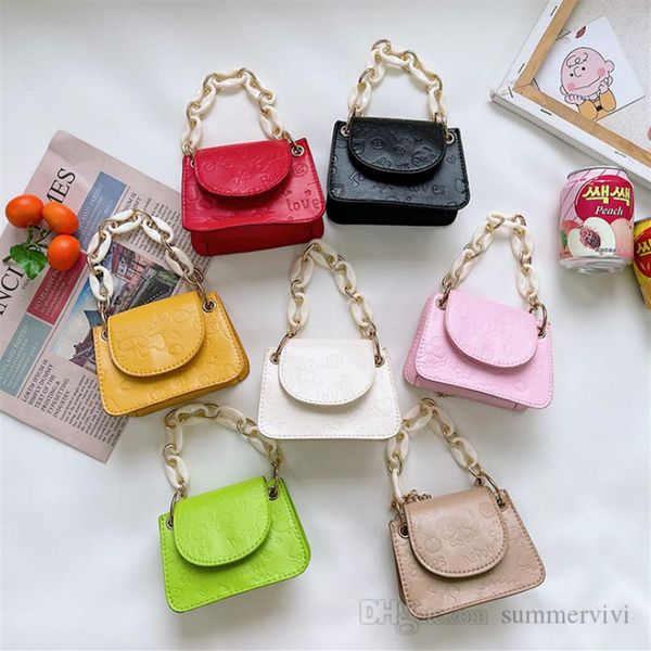 girls chain handbags kids cartoon letter love heart bows embossing one shoulder bag luxury children pu leather messenger bags purs238f, Black
girls chain handbags kids cartoon letter love heart bows embossing one shoulder bag luxury children pu leather messenger bags purs238f, Black