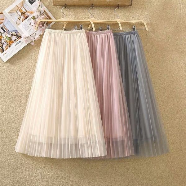 ever elastic high waist women tulle skirt fashion spring summer ladies mesh long skirt elegant a line girls korean faldas y200326, Black
ever elastic high waist women tulle skirt fashion spring summer ladies mesh long skirt elegant a line girls korean faldas y200326, Black