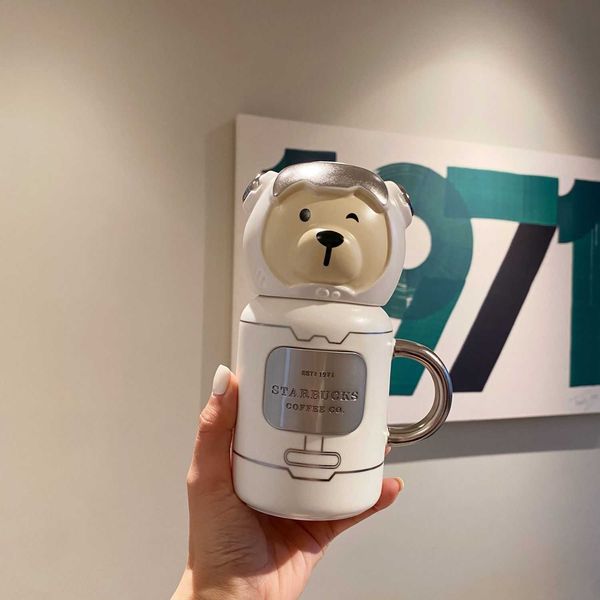 starbucks environmental protection season cup 2020 silver white future bear astronaut modeling ceramic mug combination
starbucks environmental protection season cup 2020 silver white future bear astronaut modeling ceramic mug combination