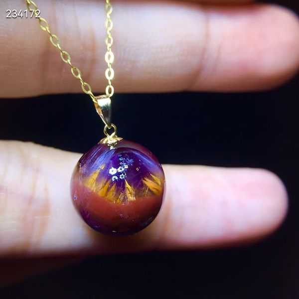 natural cacoxenite auralite 23 pendant 15mm red women round sphere 925 sterling silver crystal jewelry aaaaa
natural cacoxenite auralite 23 pendant 15mm red women round sphere 925 sterling silver crystal jewelry aaaaa