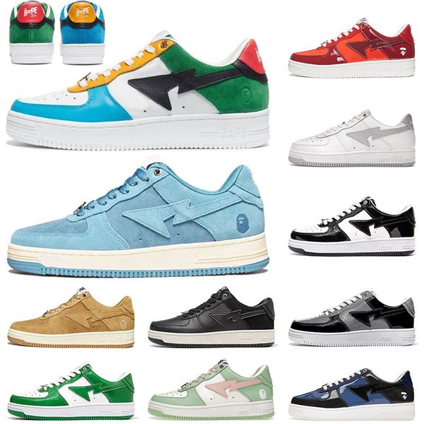 bapestas baped sta mens womens designer running shoes trainers pastel pink green color camo combo blue orange beige jjjjound fashion sports
bapestas baped sta mens womens designer running shoes trainers pastel pink green color camo combo blue orange beige jjjjound fashion sports