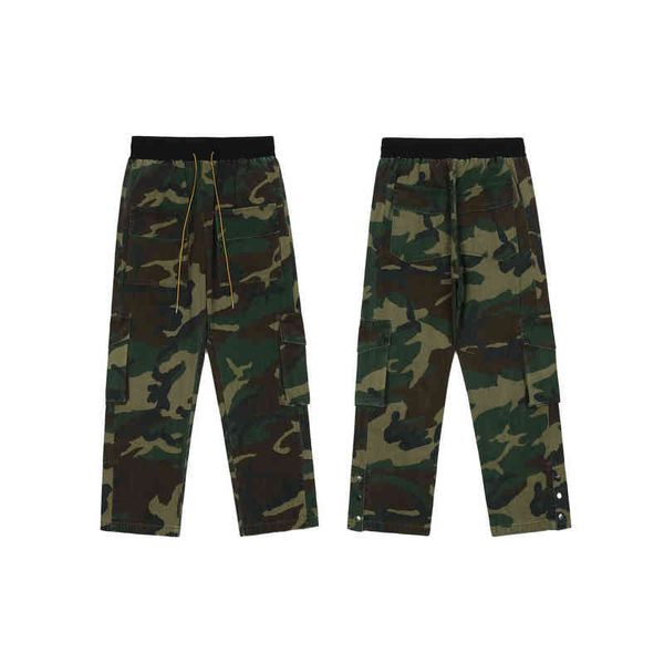 men's fashion hoodie brand jogger joggers and rhude women's lovers' casual loose versatile pants overalls, Black
men's fashion hoodie brand jogger joggers and rhude women's lovers' casual loose versatile pants overalls, Black