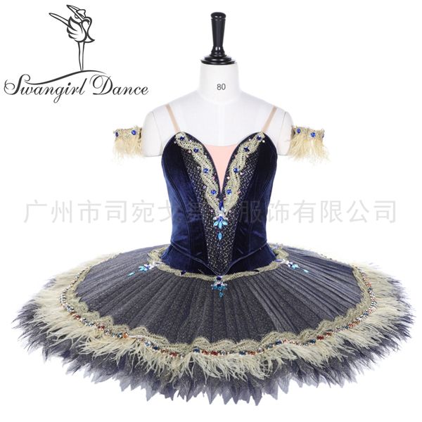 navy blue professional ballet tutu split performance ballet stage tutu costumes women pancake platter dress bt2032, Black;red
navy blue professional ballet tutu split performance ballet stage tutu costumes women pancake platter dress bt2032, Black;red