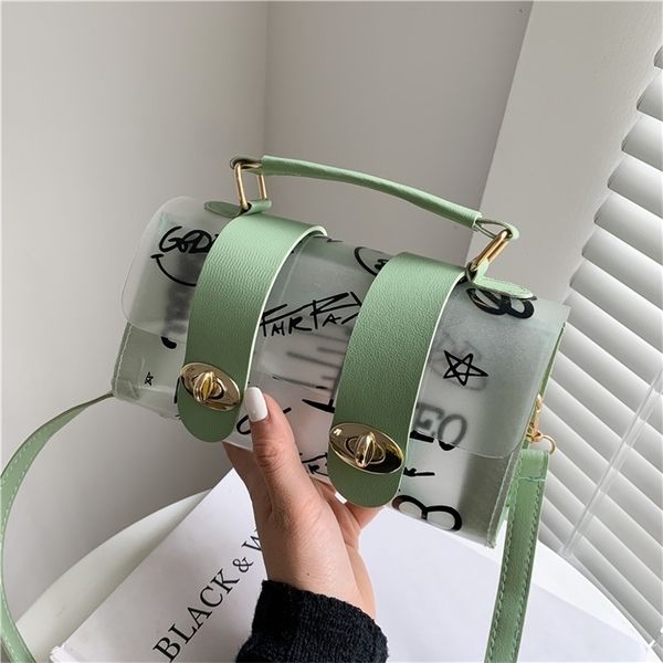 women shoulder bag pvc transparent graffiti messenger female small handbag crossbody s for 220608
women shoulder bag pvc transparent graffiti messenger female small handbag crossbody s for 220608