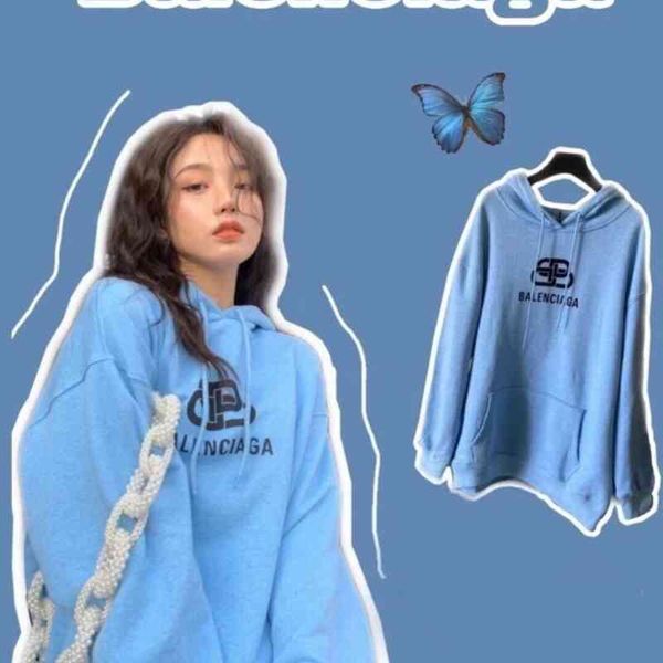 2022 designer bal hoodies and coats smog blue lock hooded plush sweater men women alike., Black
2022 designer bal hoodies and coats smog blue lock hooded plush sweater men women alike., Black