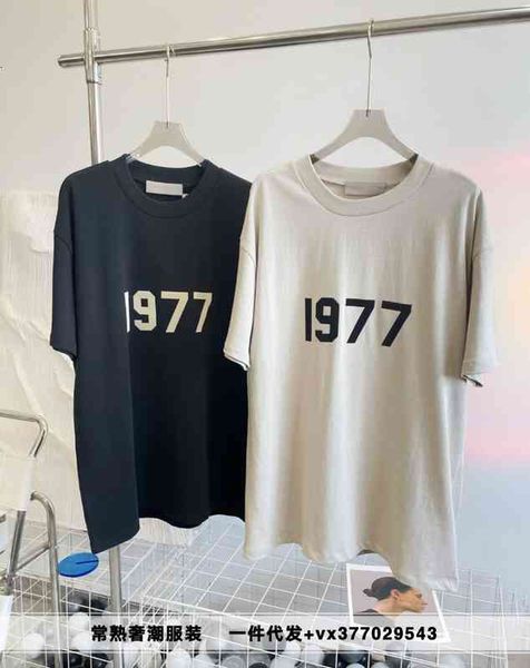 women's t-shirt 2022 summer shorts lron 1977 digital flocking short sleeve t-shirt couple z8dx, White
women's t-shirt 2022 summer shorts lron 1977 digital flocking short sleeve t-shirt couple z8dx, White