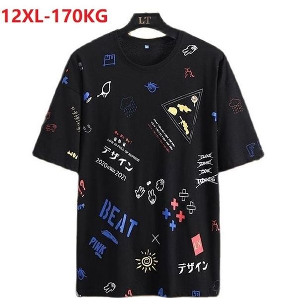 150kg 170kg summer men cotton t-shirts short sleeve large size 8xl 10xl 12xl big size tees home casual loose black 54 220325, White;black
150kg 170kg summer men cotton t-shirts short sleeve large size 8xl 10xl 12xl big size tees home casual loose black 54 220325, White;black