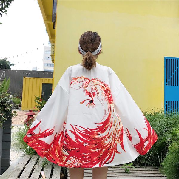 size chinese style white black loose summer harajuku japanese fashion kimono 2022 women cardigan asian clothes, Red
size chinese style white black loose summer harajuku japanese fashion kimono 2022 women cardigan asian clothes, Red
