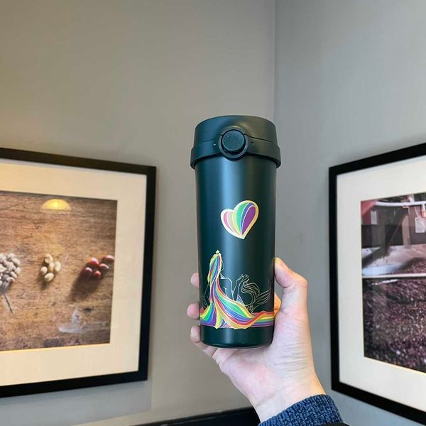 2022 starbucks cup valentine's day rainbow love stainless steel accompanying water cup 473ml
2022 starbucks cup valentine's day rainbow love stainless steel accompanying water cup 473ml