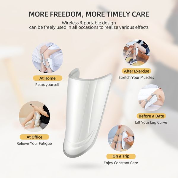 ems microcurrent leg slimming massager compress therapy kneading calf muscle relaxation machine varicose veins physiotherapy
ems microcurrent leg slimming massager compress therapy kneading calf muscle relaxation machine varicose veins physiotherapy