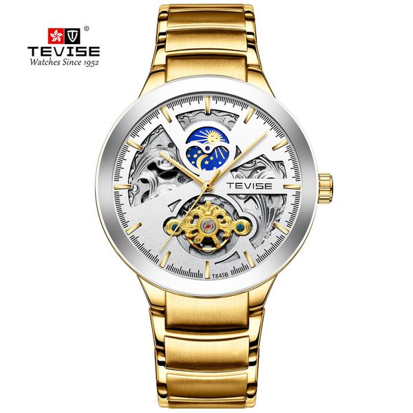 tevise brand luxury men watch automatic mechanical watches for men self winding tourbillon male wristwatch relogio masculino, Slivery;brown
tevise brand luxury men watch automatic mechanical watches for men self winding tourbillon male wristwatch relogio masculino, Slivery;brown