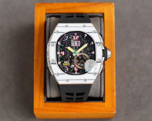 zy factory produces men's watch rubber strap sapphire glass mirror fully automatic mechanical movement 48mm folding buckle, Slivery;brown
zy factory produces men's watch rubber strap sapphire glass mirror fully automatic mechanical movement 48mm folding buckle, Slivery;brown