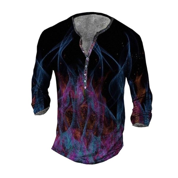 men's henley shirt tee t shirt 3d print graphic fluorescent plus size henley daily sports button-down print long sleeve basic casual c, White;black
men's henley shirt tee t shirt 3d print graphic fluorescent plus size henley daily sports button-down print long sleeve basic casual c, White;black