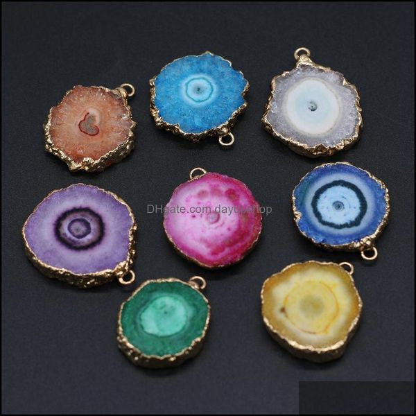charms wholesale irregar round shape stripe agate natural stone druzy pendant diy for druse necklace earrings jewelry makin dayupshop dhzwk, Bronze;silver
charms wholesale irregar round shape stripe agate natural stone druzy pendant diy for druse necklace earrings jewelry makin dayupshop dhzwk, Bronze;silver