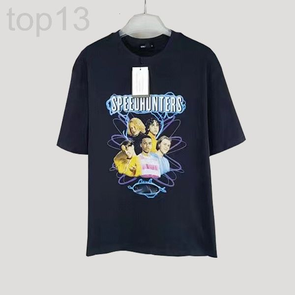 women's t-shirt designer summer 22 ba lijia rock style printed short sleeve t-shirt men's and women's loose large round neck, White
women's t-shirt designer summer 22 ba lijia rock style printed short sleeve t-shirt men's and women's loose large round neck, White