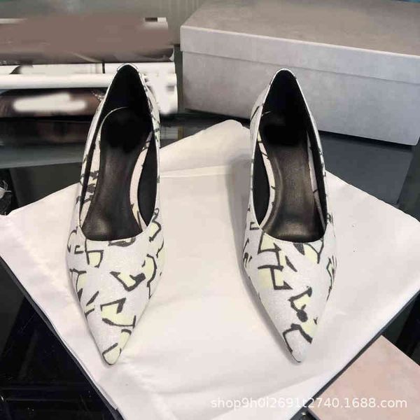 dress shoes early spring fashion printed high heels temperament color matching pointed single shoes urban women's gghd, Black
dress shoes early spring fashion printed high heels temperament color matching pointed single shoes urban women's gghd, Black