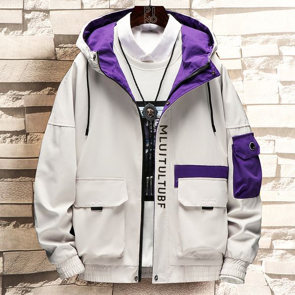 prowow 2021 new mens spring autumn jacket zipper casual hooded jakcet fashion patchwork windbreaker jacket men coat clothing, Black;brown
prowow 2021 new mens spring autumn jacket zipper casual hooded jakcet fashion patchwork windbreaker jacket men coat clothing, Black;brown