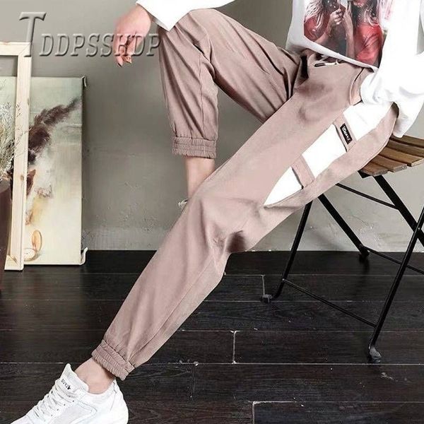spring summer sweatpants casual slim women harem pants trendy female trousers y200114, Black;white
spring summer sweatpants casual slim women harem pants trendy female trousers y200114, Black;white