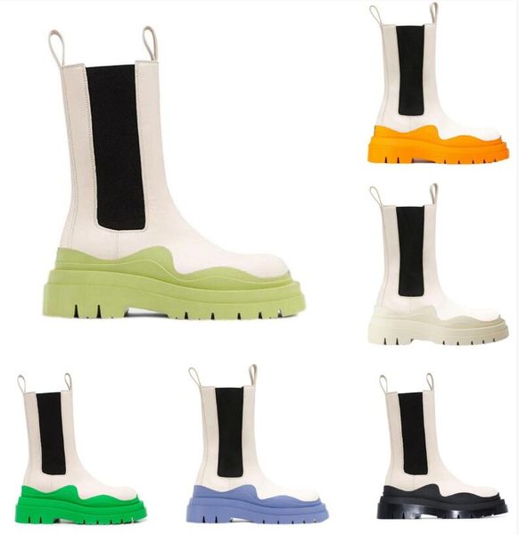two tone tire chelsea boots women platform chunky boot lady luxe design men calf desiger calfskin slip-on style round toe boots white+fruit, Black
two tone tire chelsea boots women platform chunky boot lady luxe design men calf desiger calfskin slip-on style round toe boots white+fruit, Black