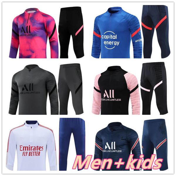 21 22 football jerseys mens and kids kit soccer tracksuit jersey 2122 training jacket chandal futbol survetement foot maillot de player vers, Black;yellow
21 22 football jerseys mens and kids kit soccer tracksuit jersey 2122 training jacket chandal futbol survetement foot maillot de player vers, Black;yellow